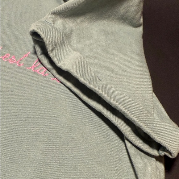 Maison Labiche Short Sleeve Tee - Light Green Poiteau 100% organic cotton XS - Picture 6 of 7